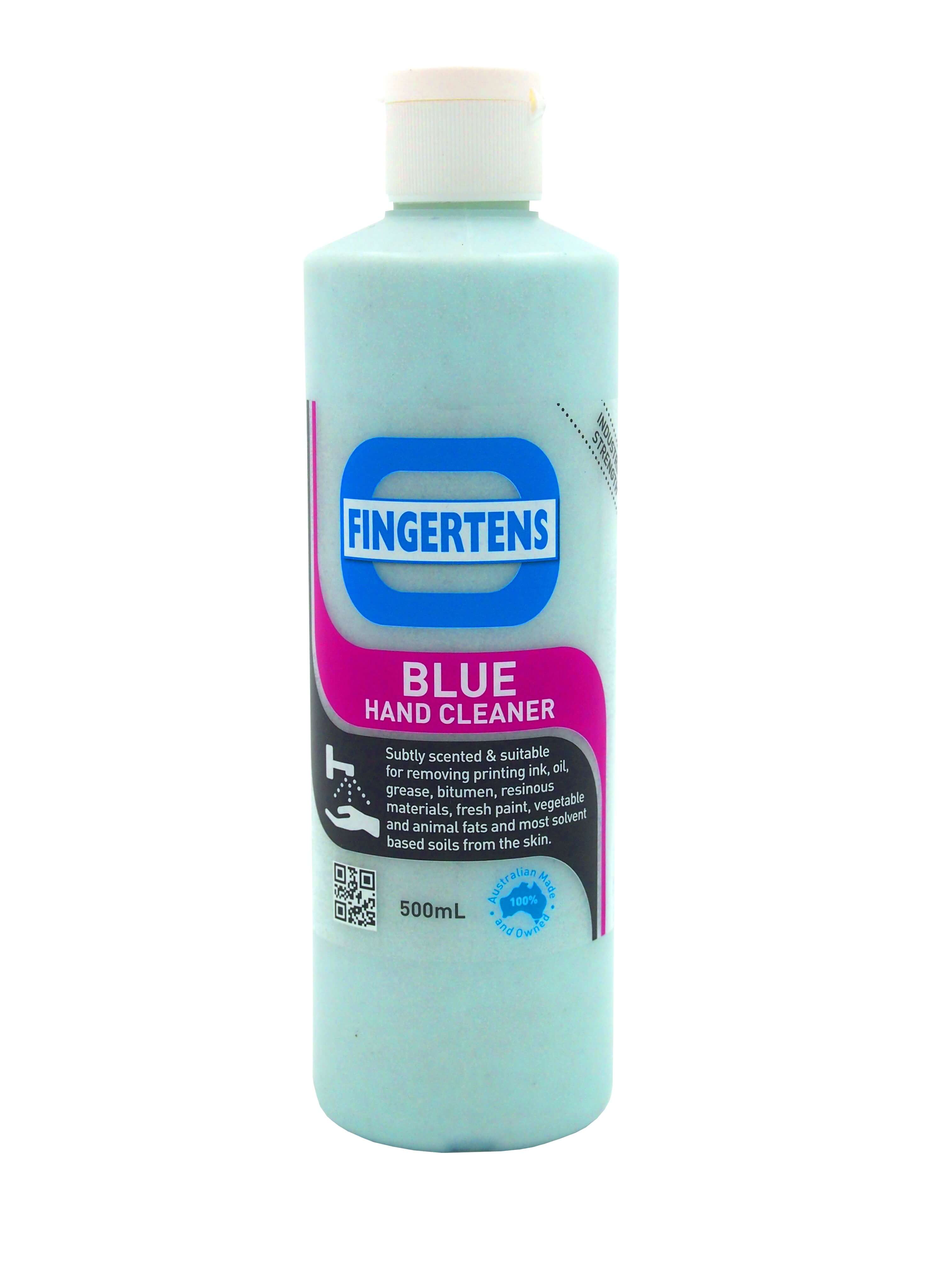 Fingertens Blue Heavy Duty Hand Cleaner | 500 ml Bottle