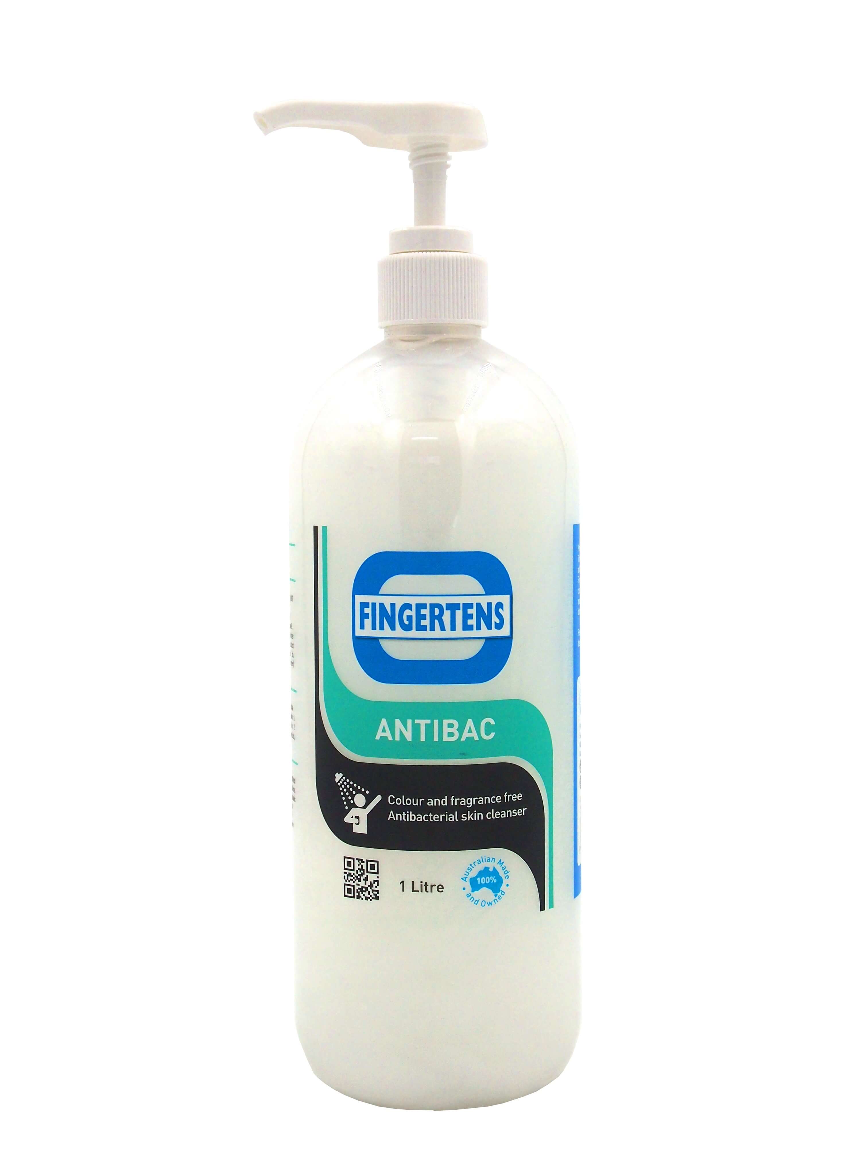 Fingertens Antibacterial Hand & Body Wash | 1 Litre Pump Pack