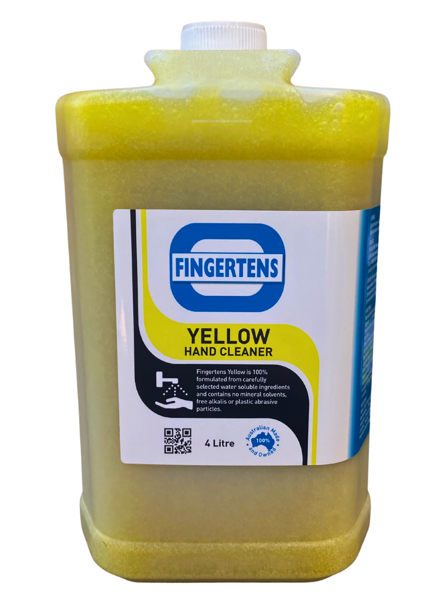 Fingertens Yellow Hand Cleaner | 4 Litre Bottle